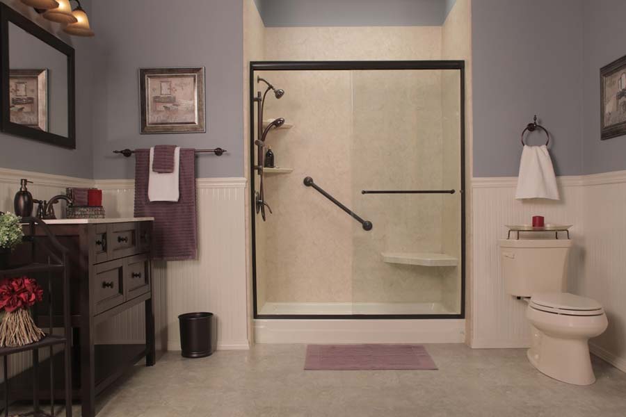 Tub to Shower conversion